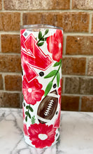 Load image into Gallery viewer, Collegiate Floral Sublimation Tumbler
