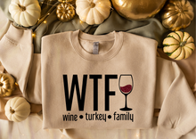 Load image into Gallery viewer, WTF Thanksgiving or Christmas Shirt
