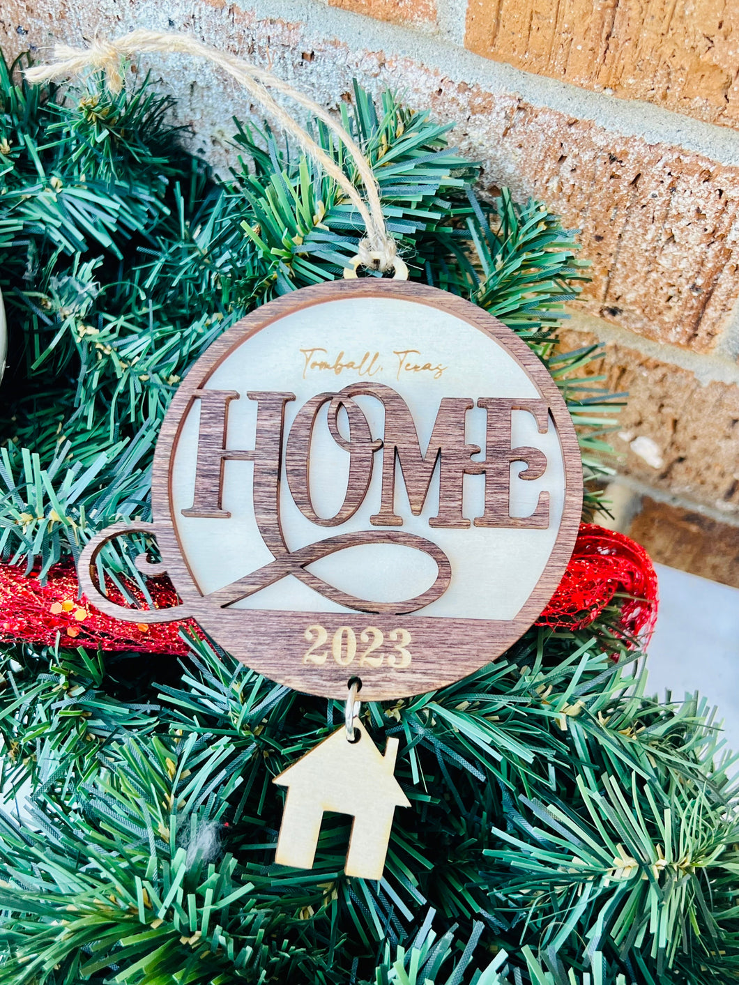 Home Dangle Ornament