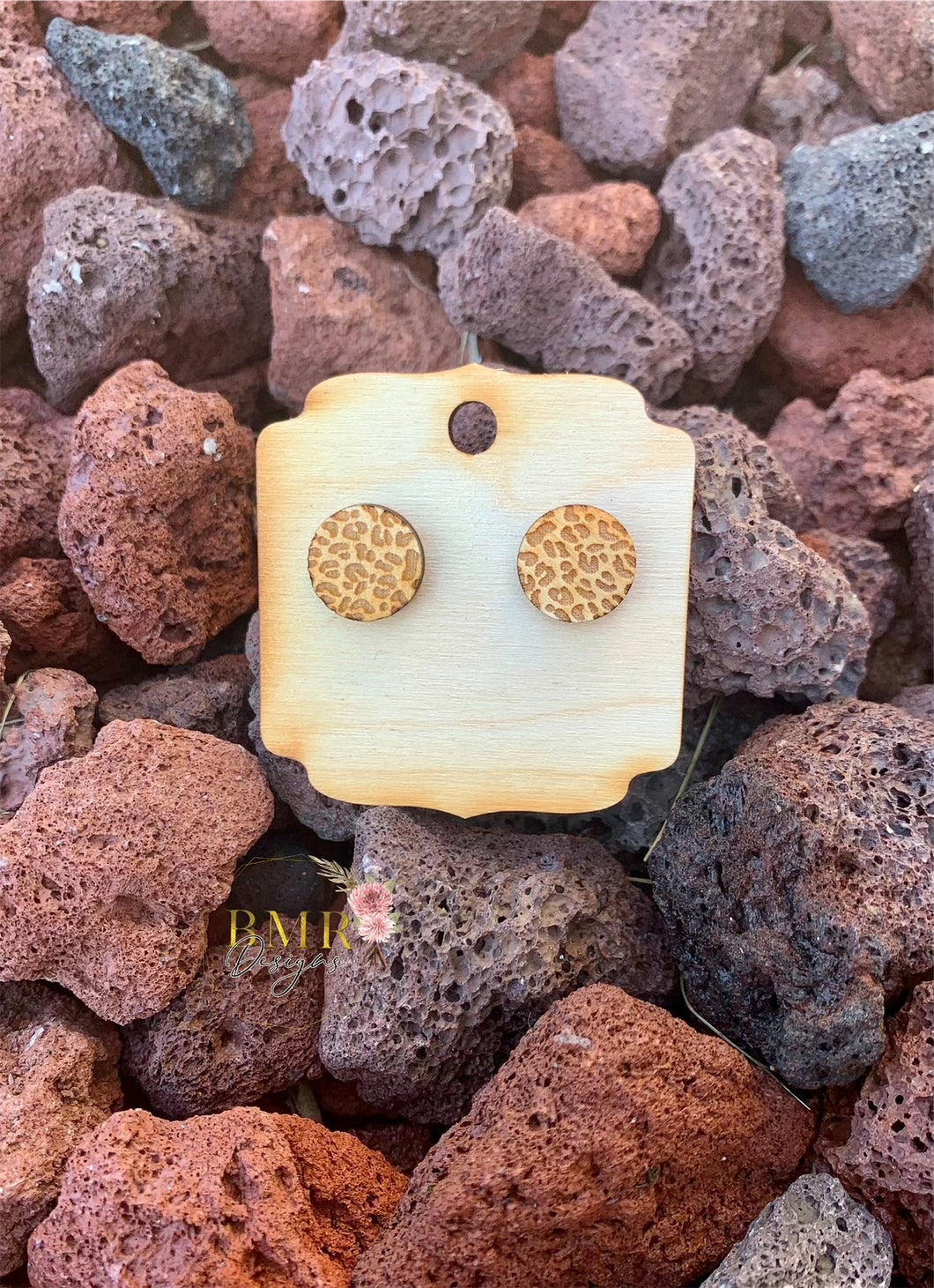 Leopard stud Earrings