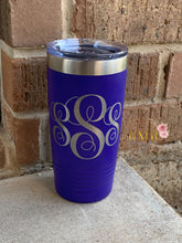 Load image into Gallery viewer, Monogrammed Insulated Tumblers
