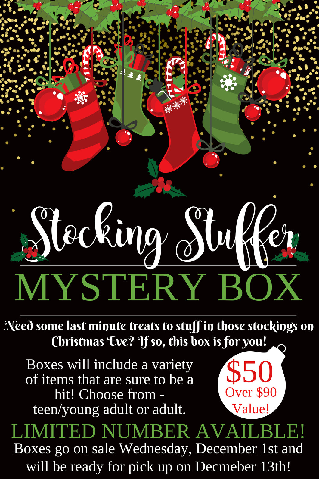 Stocking Stuffer Mystery Box