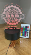 Load and play video in Gallery viewer, Father&#39;s Day Color Changing Desk Light
