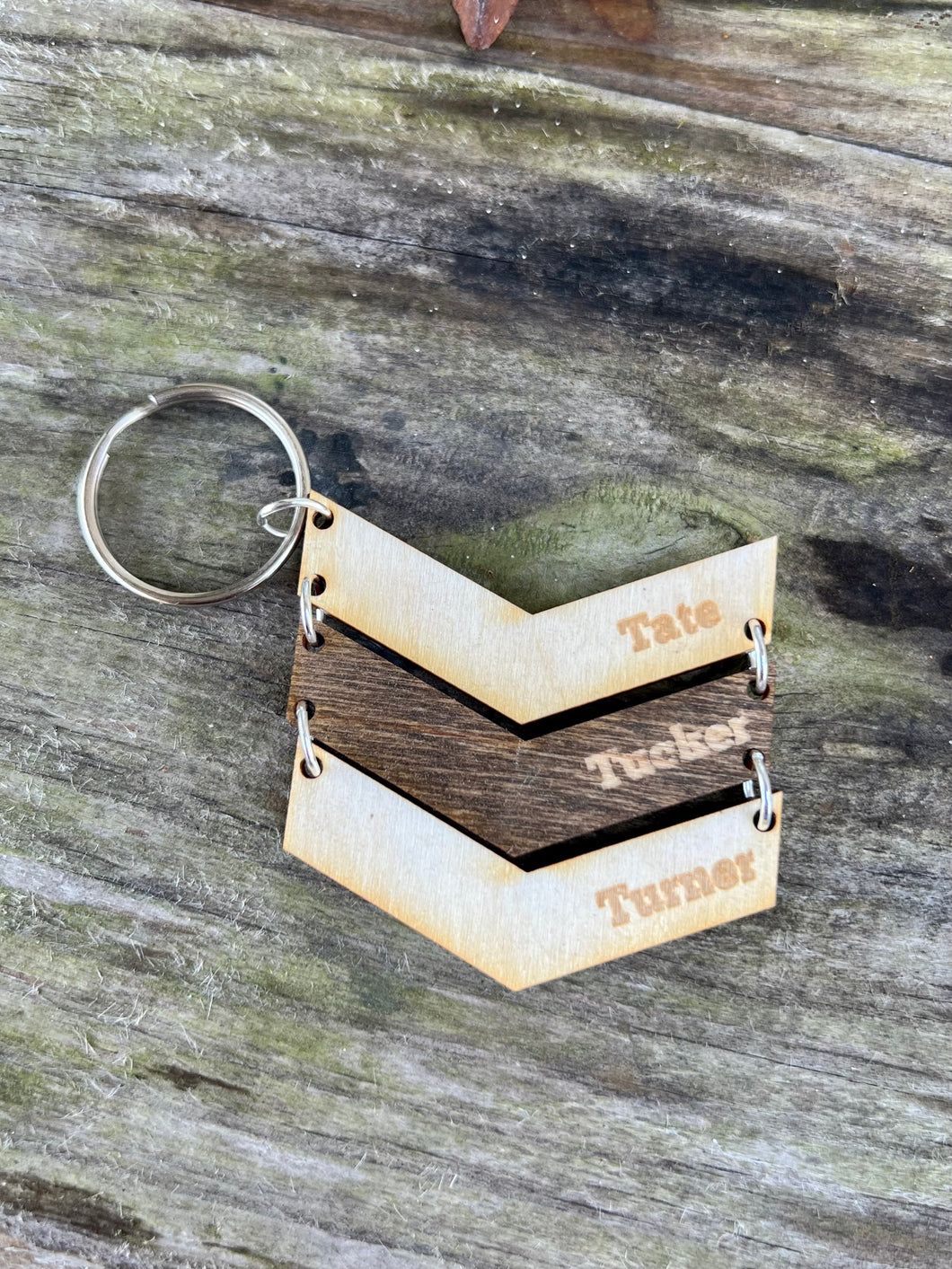 Family Arrow Keychain