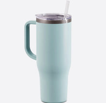 Load image into Gallery viewer, 40 Oz Handled Tumbler with Straw
