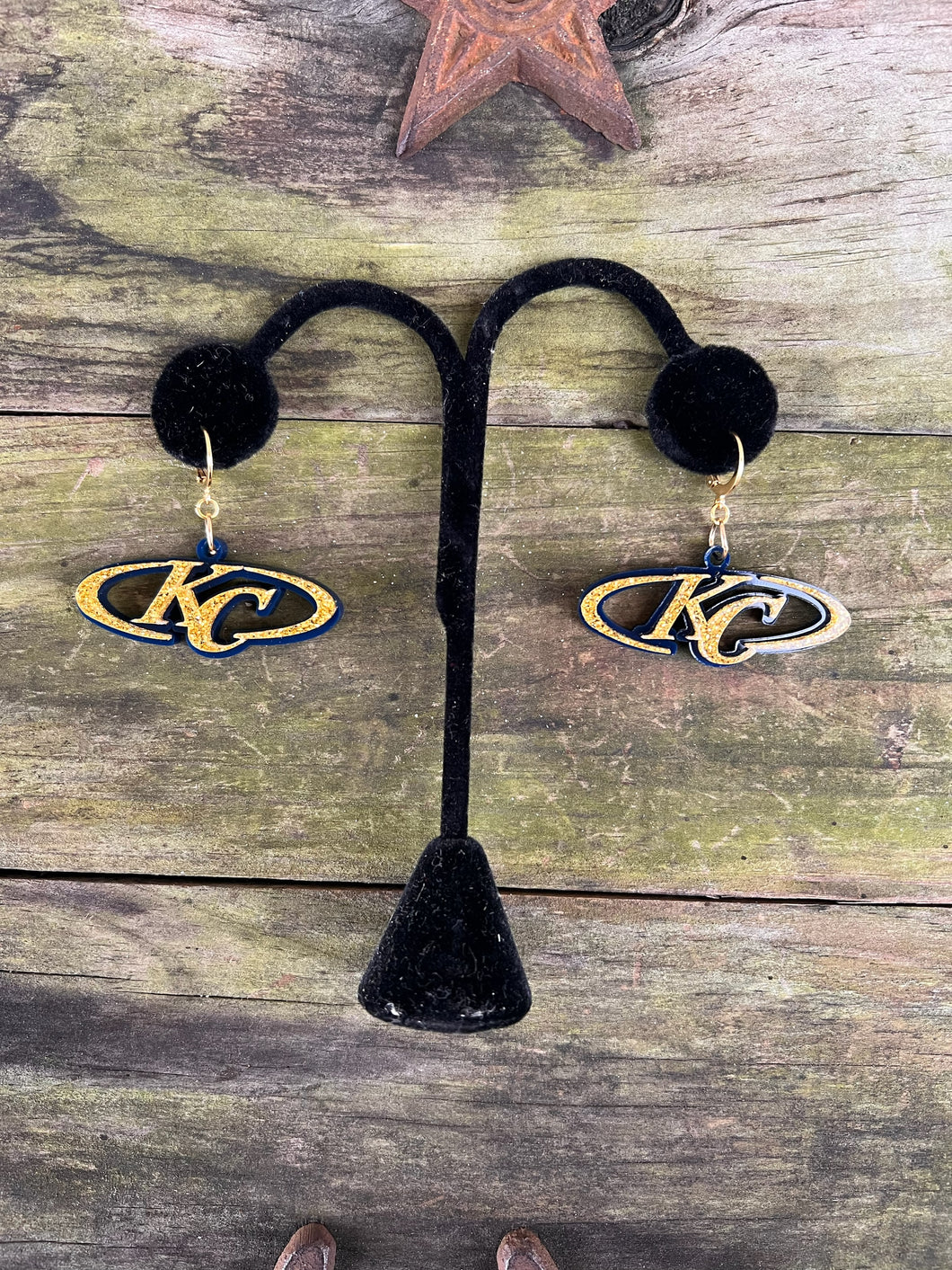 KC Logo Earrings