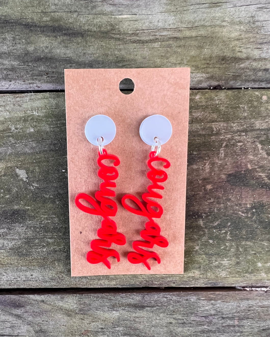 Cougar Spirit Earrings